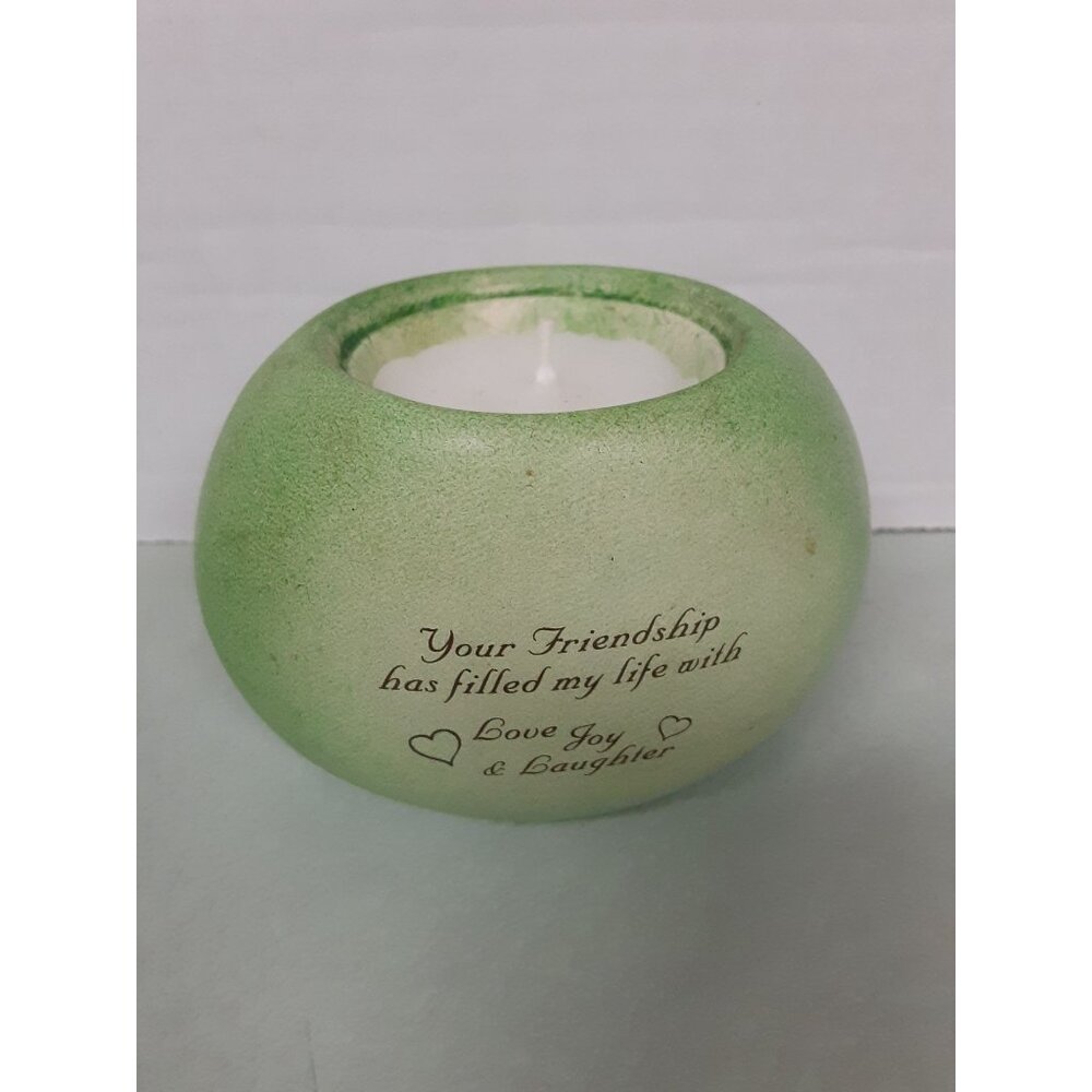 Seagulls Studio Candle Heart Warmer "Your Friendship has filled my life with Lov